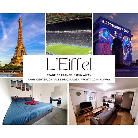 Ferienwohnung L'Eiffel - Self Checking, 20Min From Paris Drancy Exterior foto